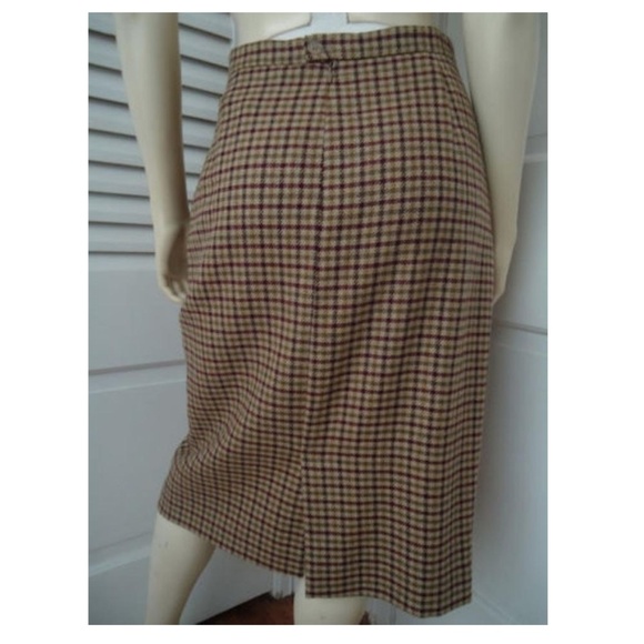Punto Di Vista Skirt S Wool Cashmere Lined Italy - Picture 5 of 6